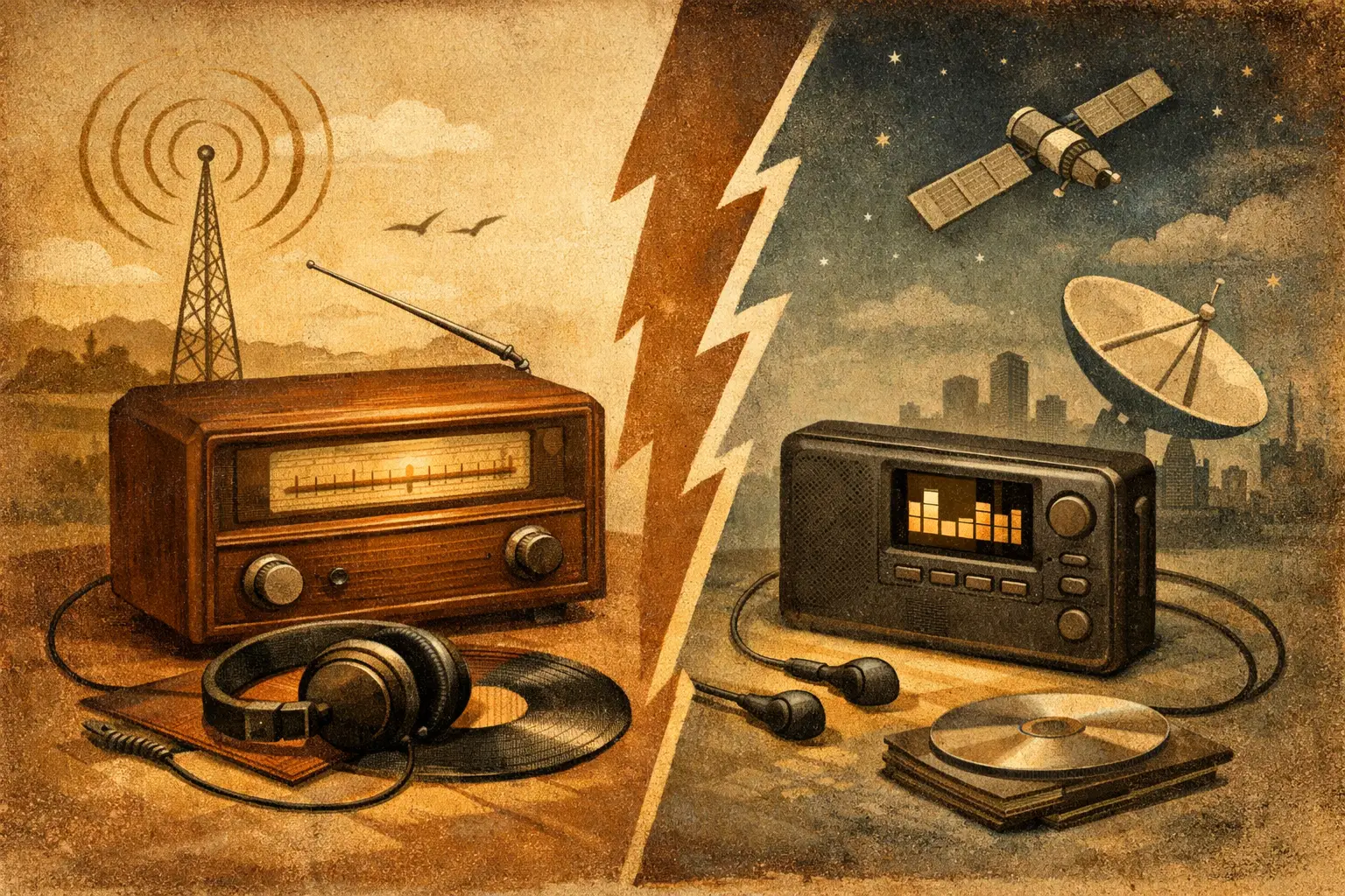 Radio analogica vs digitale: cosa cambia davvero Radio analogica vs digitale: cosa cambia davvero