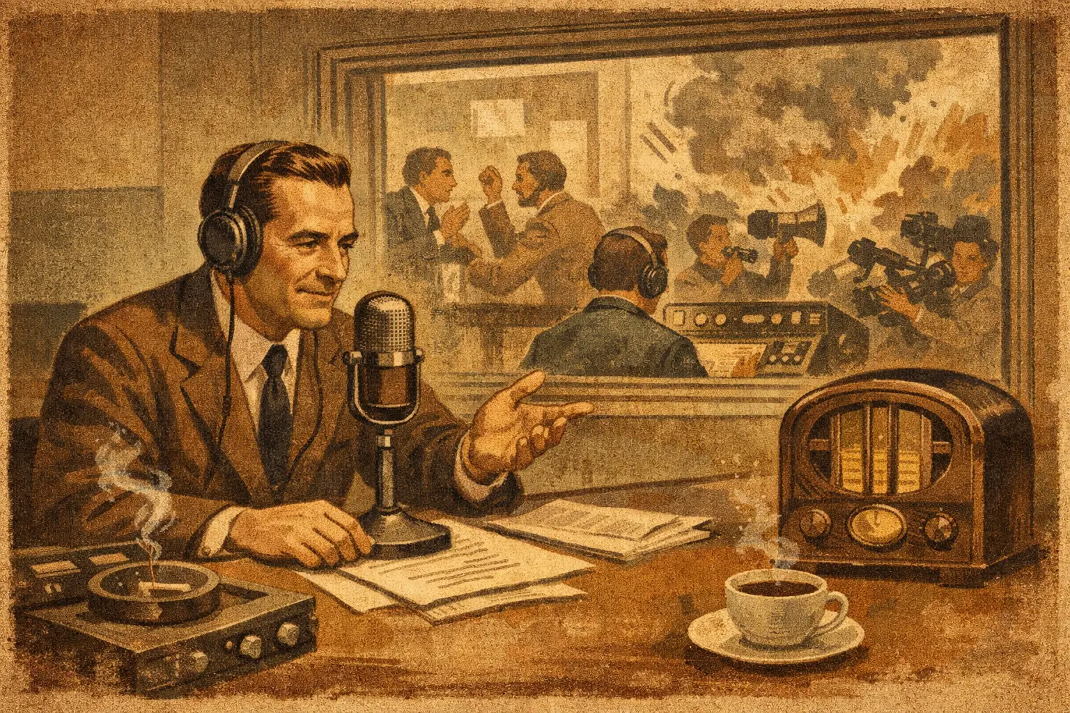Notizie commentate in radio, meno rumore Notizie commentate in radio, meno rumore